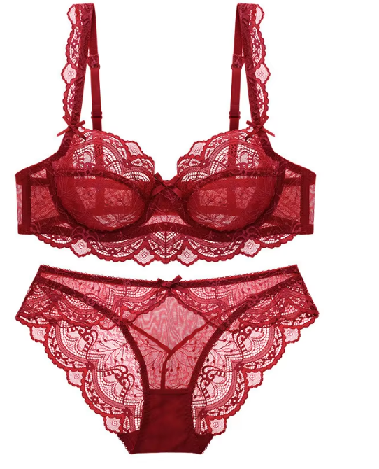 Red Love Set lingerie